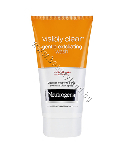 NE-1200  Neutrogena Visibly Clear Gentle Exfoliating Wash